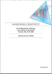 Measuring Creativity Consulenze Irene Tinagli