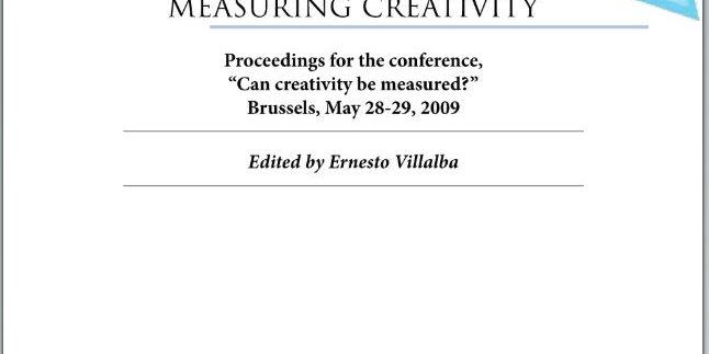 Measuring Creativity Consulenze Irene Tinagli Measuring Creativity Consulenze Irene Tinagli
