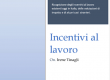 Incentivi al Lavoro