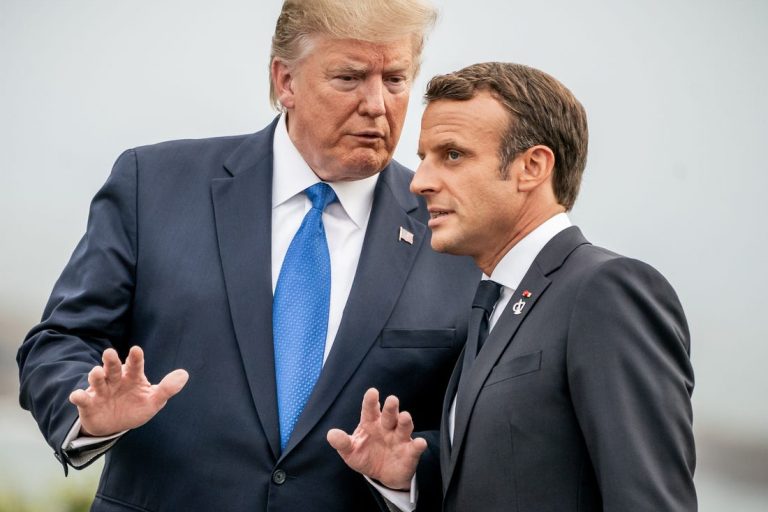 trump macron