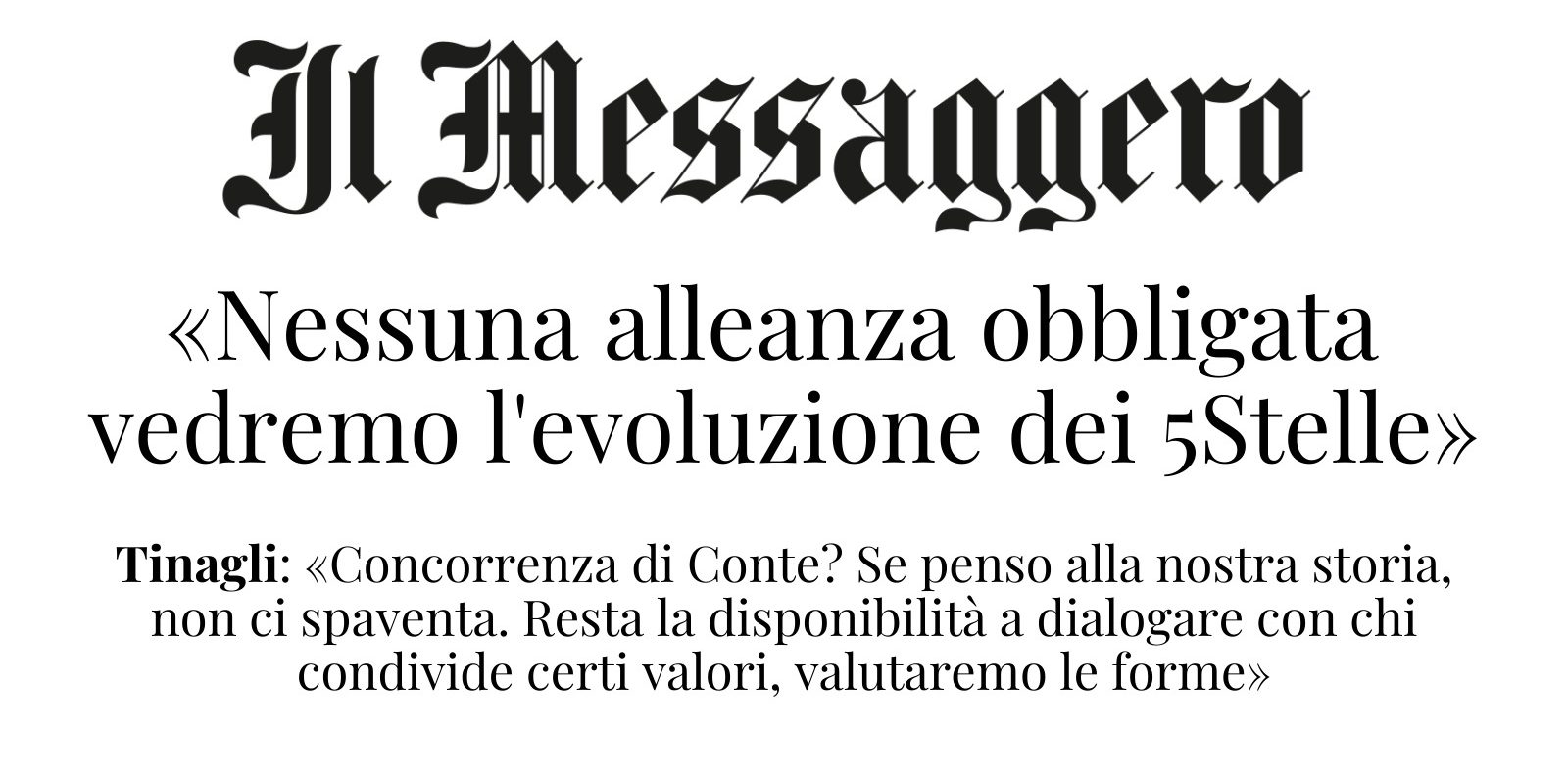 Il messaggero luglio 2021